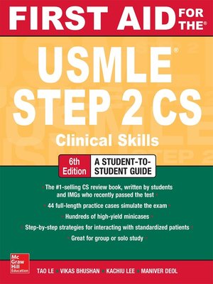 cover image of First Aid for the USMLE Step 2 CS